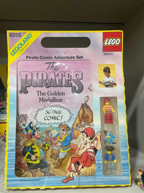 LEGO 6255 Pirates I Pirate Comic Adventure Set English New & Sealed Retired 1989