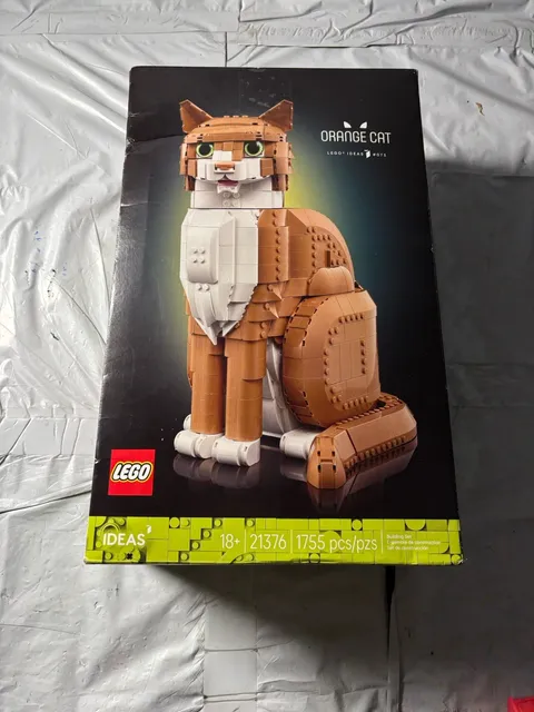 LEGO Ideas Orange Cat Building Set 21376 SEALED BAGS
