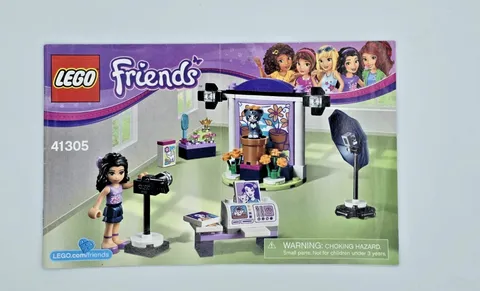 LEGO FRIENDS EMMA'S PHOTO STUDIO 41305 Instruction Book Manual Only