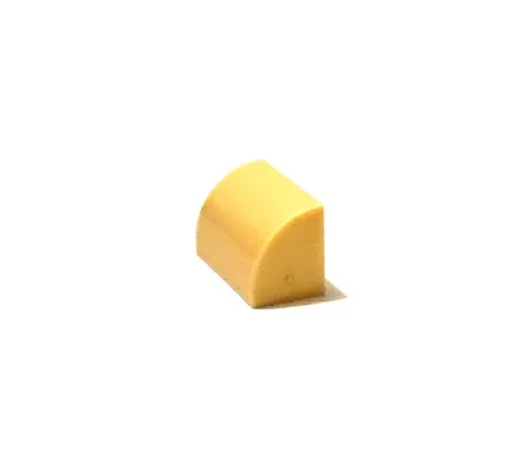 LEGO Parts & Pieces: BRICK 1X2, OUTSIDE HALF BOW Brick Yel. 6391523✨New! 25 Pcs.