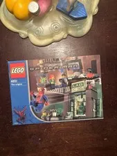 LEGO Spider-Man The Origins 4851 Illustrated Instruction Manual Booklet English