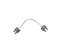 Lego® 12V TRAIN Railway Electricity Cable 2 Double FLAT Pins GREY 10 CM MODERN
