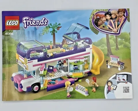 LEGO Friends (41395) Friendship Bus Instruction Manual Only No Bricks