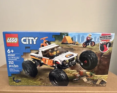 LEGO 4x4 Off-Roader Adventures 60387 CITY Working Suspension Set 252pcs Age 6+