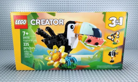 NEW - LEGO: 31173 Tropical Toucan - 3 in 1 Creator - Factory Sealed - Ships Fast