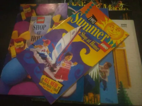 ⭐Lego Shop At Home RARE 1990-1994 Magazine Catalog Lot⭐