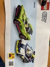 LEGO City 60415 Police Car & Muscle Car Chase 213pc Minifigure 2024
