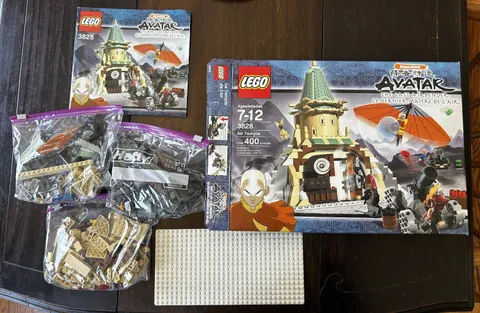 LEGO Avatar The Last Airbender 3828 Air Temple 100% Complete Box Manual Vintage
