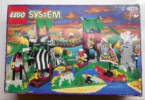 LEGO 6278 Enchanted Island Pirates Islanders 1994 Missing
