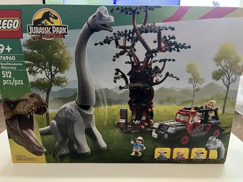 Lego Jurassic Park 76960 Brachiosaurus Discovery - Box Slightly Damaged