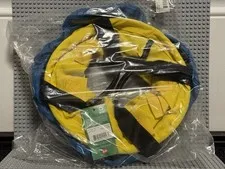 New Lego Storage Bin Bucket Travel Collapse Bag Carry Organizer Yellow Blue Tote