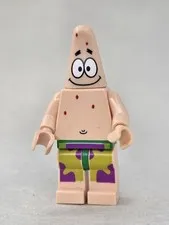 LEGO Patrick Minifigure bob002 3827 Spongebob Squarepants 3d