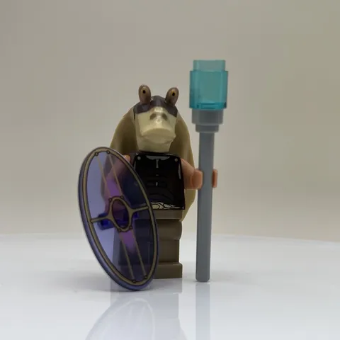 LEGO Star Wars Gungan Warrior Minifig sw0302 - Naboo Army - Collector Owned