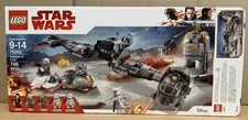 LEGO Star Wars 75202 Defense of Crait Cardboard Box NO LEGO