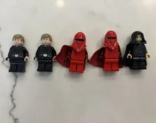 LEGO Star Wars Death Star Final Duel Figures 2015 2 Lukes 2 Guards 1 Palpatine