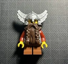Lego Castle 2009 852702 Dwarf Warrior Minifigure cas429 Vikings