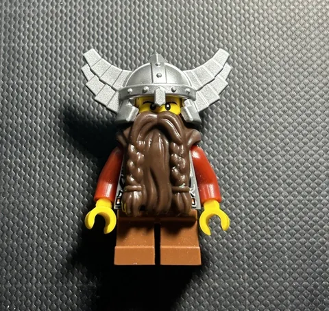 Lego Castle 2009 852702 Dwarf Warrior Minifigure cas429 Vikings