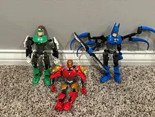 LEGO Bionical Super Heroes Figures Lot of 3 Batman Iron Man Green Lantern