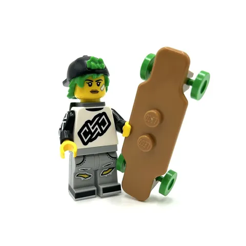 LEGO Longboarder CMF 71048 Series 27 minifigure skateboard