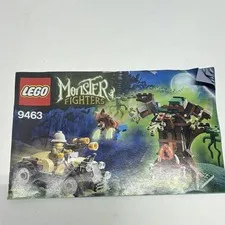 Lego 9463 Monster Fighters Instruction Booklet Manual Only
