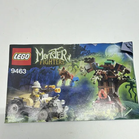 Lego 9463 Monster Fighters Instruction Booklet Manual Only