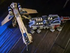 LEGO Star Wars Clone Wars Republic Dropship with AT-OT Walker 10195