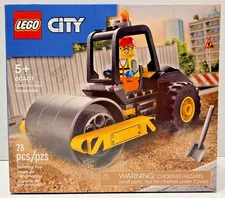 LEGO 60401 City Construction Steamroller New Sealed Retired Toy Gift NISB