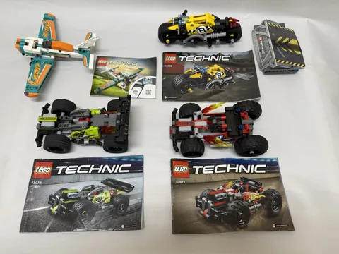 Lego Technics 42072 42073 42117 42058 Complete Sets w/ Instructions No Box
