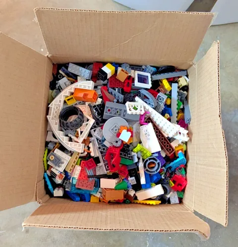 LEGO bricks and blocks bulk lot 10 lbs, assorted colors & themes