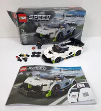Lego Speed Champions Koenigsegg Jesko 76900 Set Complete w/ Box