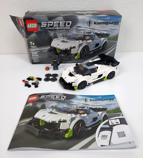Lego Speed Champions Koenigsegg Jesko 76900 Set Complete w/ Box