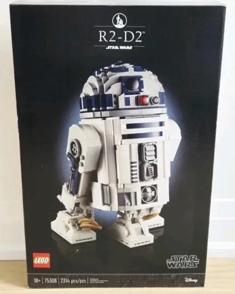 LEGO Star Wars: R2-D2 (75308) Brand New Factory Sealed Retired Set RARE Droid
