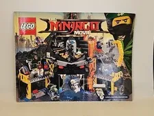 LEGO Ninjago Movie 70631 Volcano Lair Instructions Book Booklet Manual ONLY