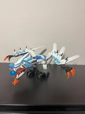 LEGO NINJAGO 2260 Ice Dragon Attack Dragon Only Incomplete No Minifigures