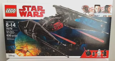 LEGO Star Wars Episode VII 75179 Kylo Ren's TIE Fighter! NEW! DAMAGED BOX!