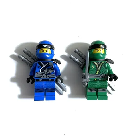 LEGO NINJAGO Jay & Lloyd Minifigures  (Sons of Garmadon Robes) (New)