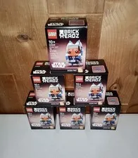 *LOT Of 6* LEGO BRICKHEADZ Star Wars 40539 Ahsoka Tano Building Toy 164 pcs NEW