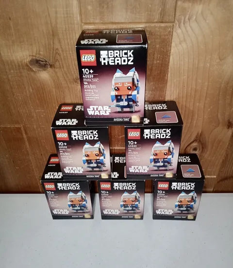 *LOT Of 6* LEGO BRICKHEADZ Star Wars 40539 Ahsoka Tano Building Toy 164 pcs NEW