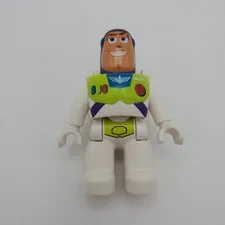 Lego Duplo Mini Figure Buzz Lightyear Toy Story Smirking Face
