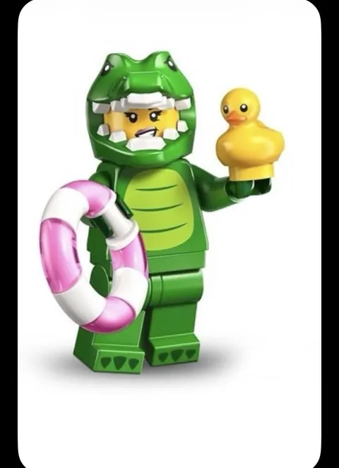 LEGO Minifigures Series 28 Crocodile Costume  71051 Blind Box 24 Hr.Ship