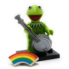 Lego 71033 Kermit the Frog Muppets Minifigure Series New Sealed 2022 Banjo
