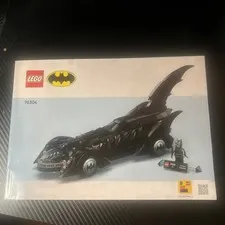 76304 LEGO Batman INSTRUCTION Book Only Batman Forever Batmobile 