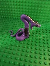 EUC RETIRED LEGO NINJAGO Pythor P. Chumsworth Minifigure Purple Snake Black Arms