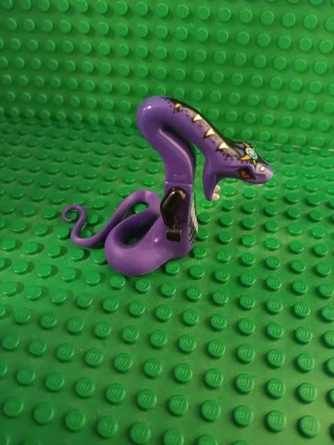 EUC RETIRED LEGO NINJAGO Pythor P. Chumsworth Minifigure Purple Snake Black Arms