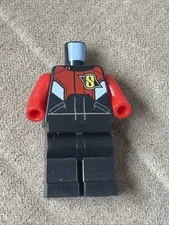 LEGO City minifigure, Race Plane Pilot, Incomplete