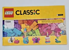 LEGO 10694 Classic Creative Supplement Bright Instructions Manual Only 2015