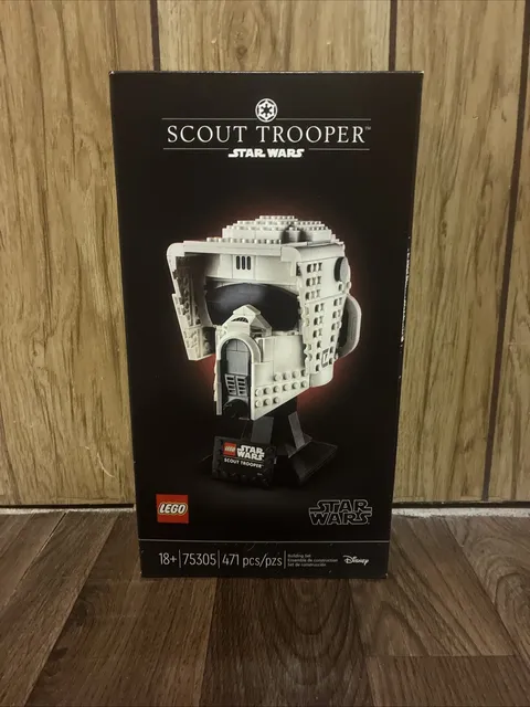 LEGO Star Wars: Scout Trooper Helmet (75305) - NEW, SEALED, SMELLS LIKE TATOOINE