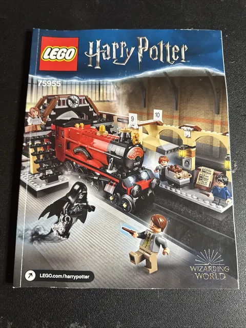 LEGO 75955 Harry Potter Hogwarts Express Train Instruction Manual Only