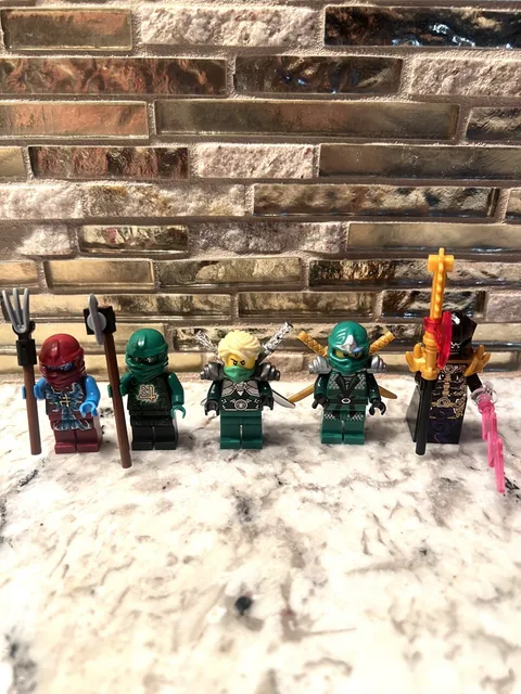 Ninjago Nya & Lloyd Airjitzu Overlord Custom Lego Minifigure 70590 Lot of 5!🔥