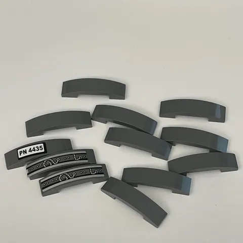Lego 93273 Dark Gray Replacement Parts Pieces Lot of 12